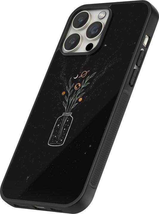 Immagine prodotto PhoneLook Coperchio in silicone nero Vaso nero (Apple iPhone 14 Pro Max)