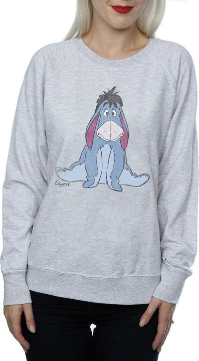 Actual product image Disney Womens/Ladies Winnie The Pooh Classic Eeyore Sweatshirt (XXL)