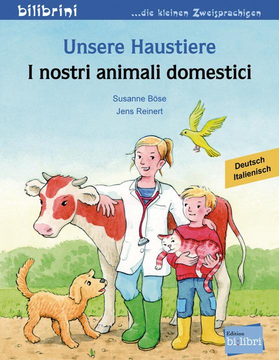 Actual product image Unsere Haustiere (German, Italian, Susanne Evil, Jens Reinert, 2020)