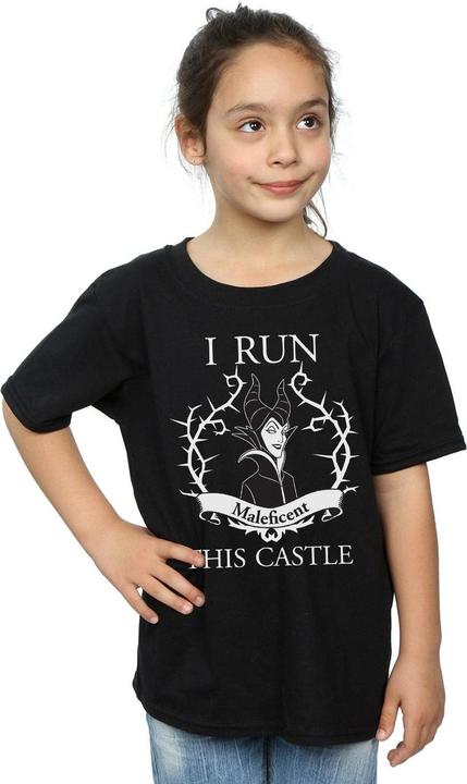 Image du produit Maleficent - T-shirt RUN THIS CASTLE - Fille (116)