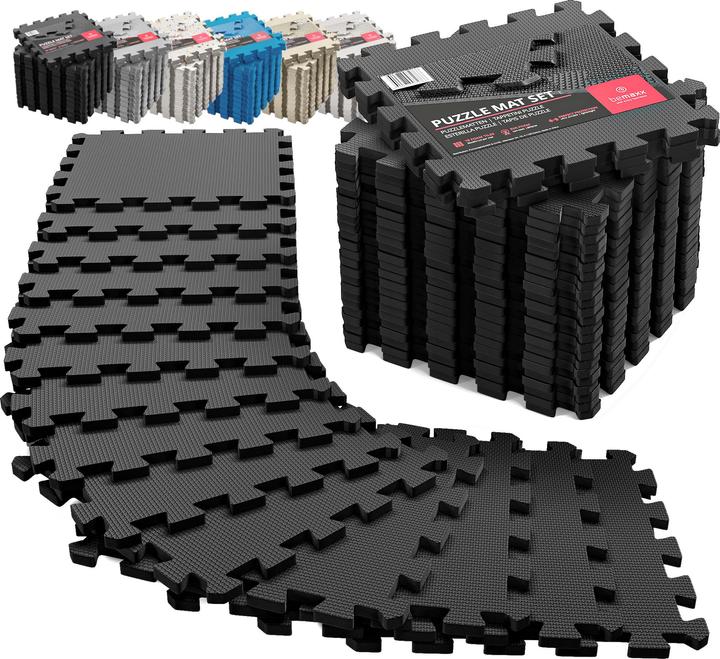 Produktbild BeMaxx Schützendes Puzzle-Mattenset (1 cm)