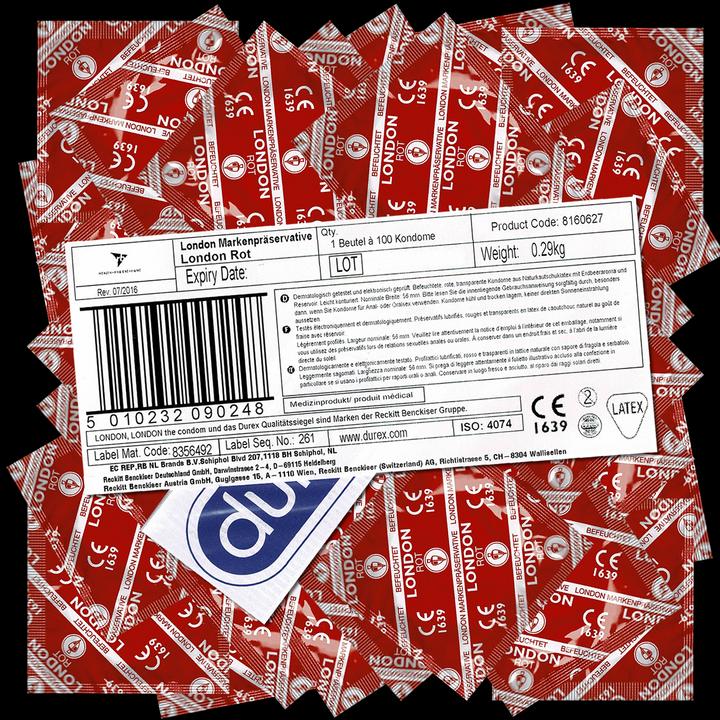 Produktbild London Red (100 Stk.)