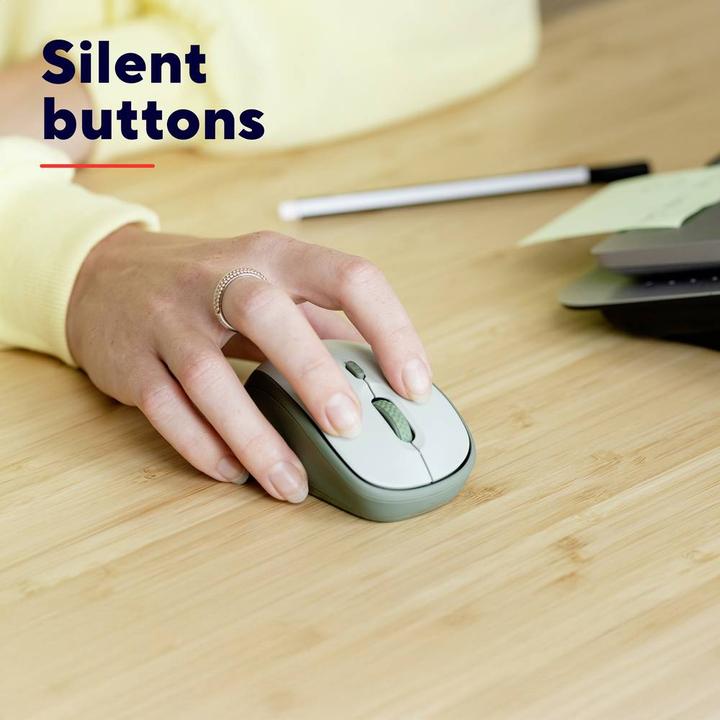 Actual product image Trust YVI+ Wireless Mouse green (Wireless)