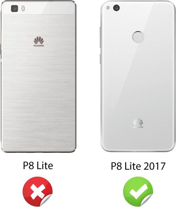 Actual product image Nalia 360 degree cell phone case (Huawei P8 Lite (2017))