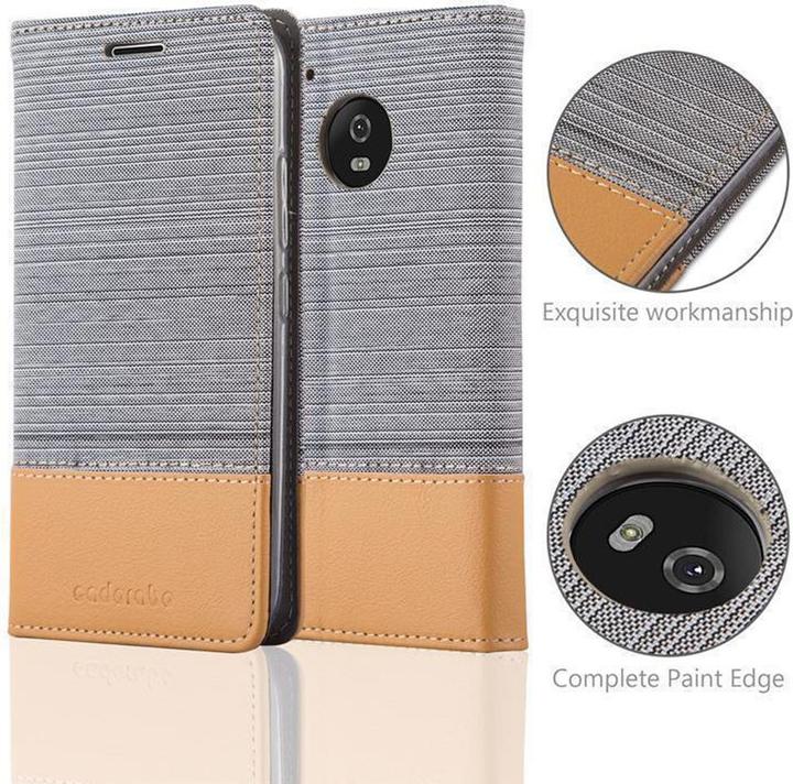 Produktbild Cadorabo Jeans Optik (Motorola Moto G5 Plus)