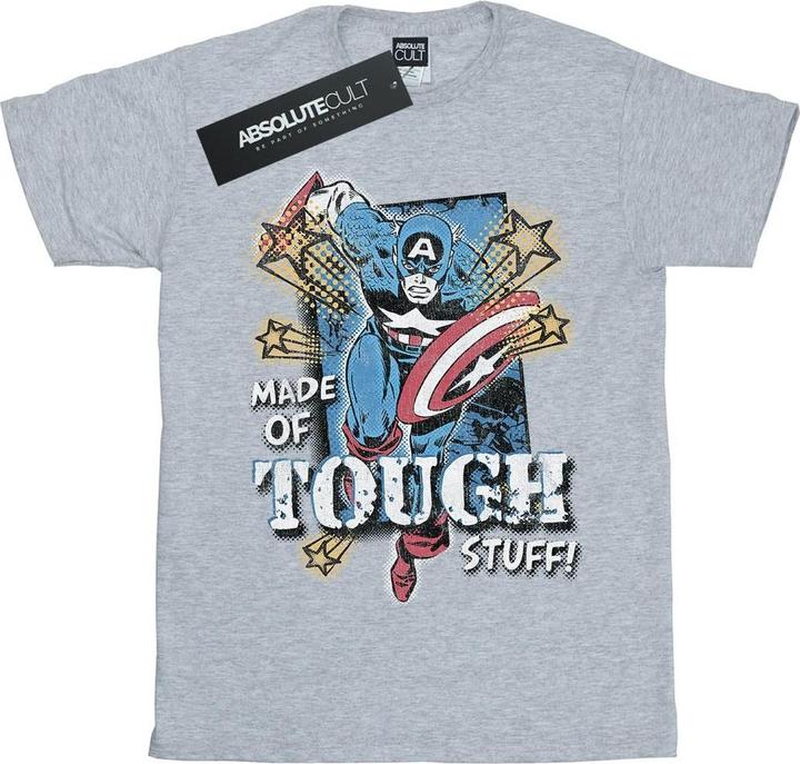 Produktbild Captain America Made Of Tough Stuff TShirt (S)