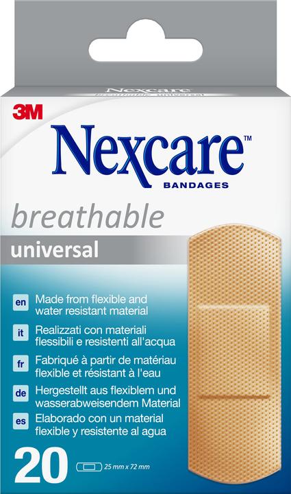 Nexcare Breathable Universal Pflaster (20 x)