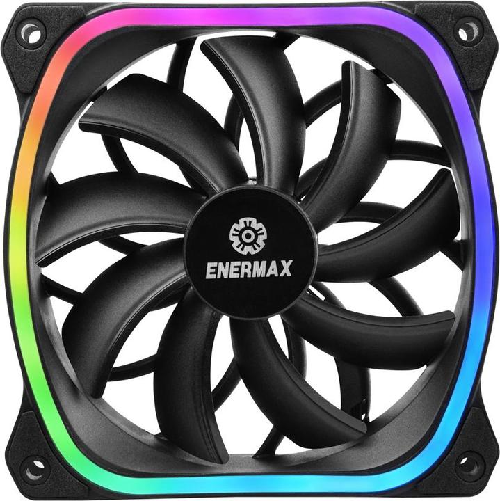 Produktbild Enermax Gehäuselüfter SquARGB 3er Pack (120 mm, 3 x)