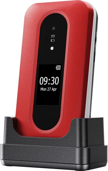 Actual product image Doro Leva L31 Basic Phone, red/white (2.80", 2 Mpx, 4G)