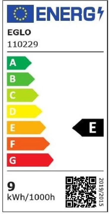 Energie-Label EGLO Leuchtmittel (R7s, 9 W, 1055 lm, 1 x, E)