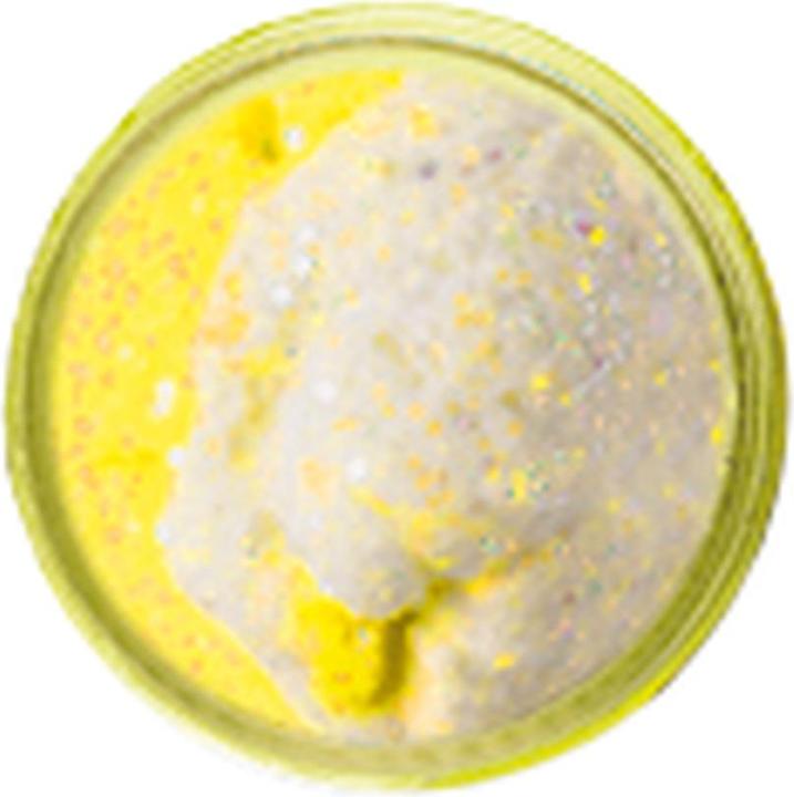 Produktbild Berkley Powerbait Glitter Turbo Dough WhiteChartreuse