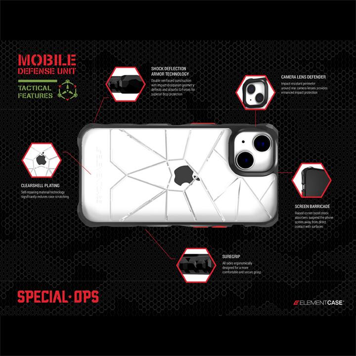 Immagine prodotto Element Case Special Ops MagSafe per (Apple iPhone 14)