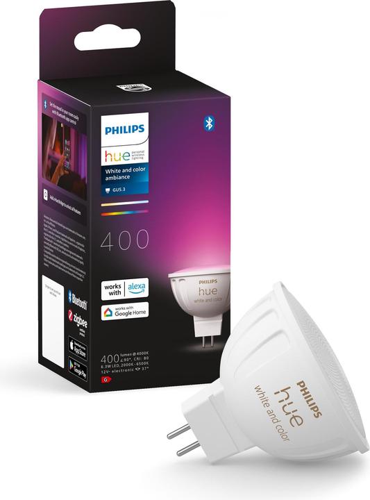 Immagine prodotto Philips Hue White & Colour Ambiance (GU5.3, 6.30 W, 400 lm, 1 x, G)