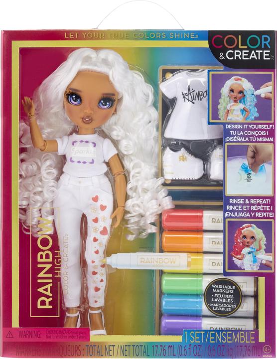 Produktbild MGA Rainbow High Color & Create Asst