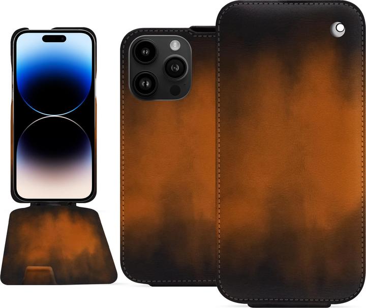 Image du produit Noreve Coque à rabat vertical en cuir (Apple iPhone 15 Pro Max)