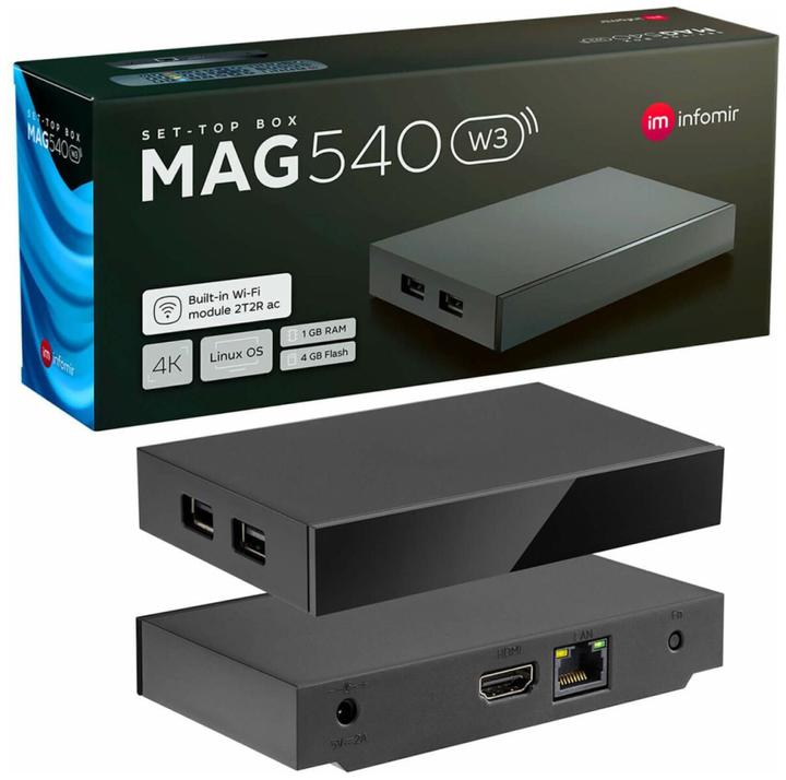 Actual product image infomir MAG 540W3 (4 GB, Linux)