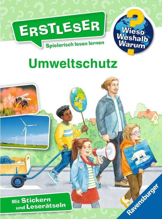 Image du produit Ravensburger Wieso? Weshalb? Warum? Erstleser, Band 13: Umweltschutz (Allemand, Carola de Chaudière, Svetlana Kilian, 2024)