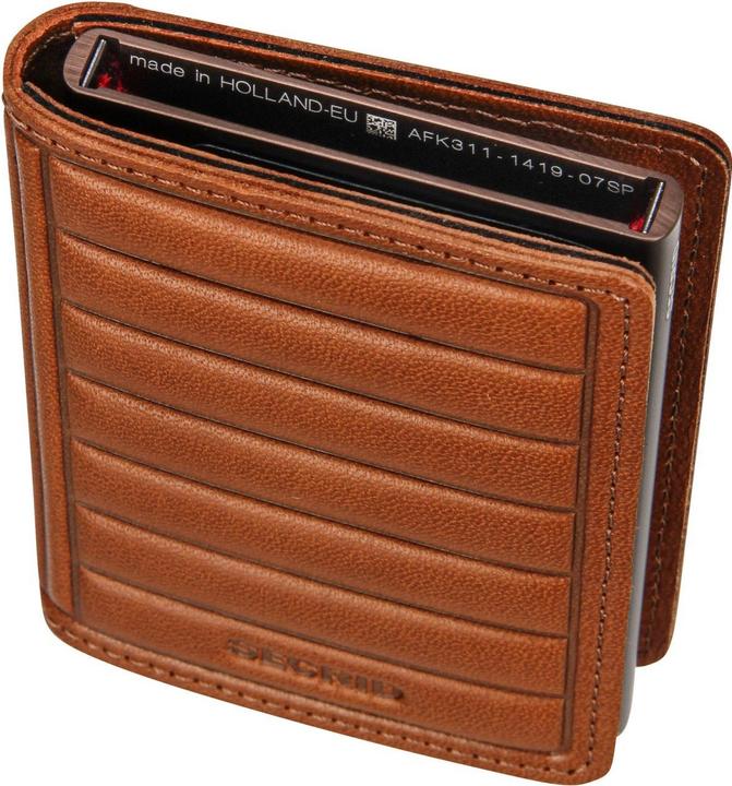 Immagine prodotto Secrid Slimwallet Premium Emboss Lines cognac