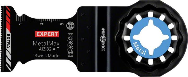 Image du produit Bosch Professional Zubehör Expert MetalMax AIZ 32 AIT Lame pour outils multifonctions, 40 x 32 mm, 5 pièces