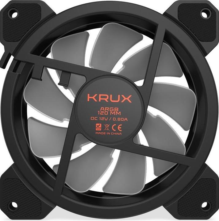Actual product image Krux Lunar 120 ARGB KIT 3x 120mm (120 mm, 3 x)