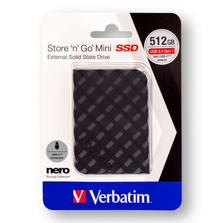 Actual product image Verbatim Store 'n' Go Mini (512 GB)
