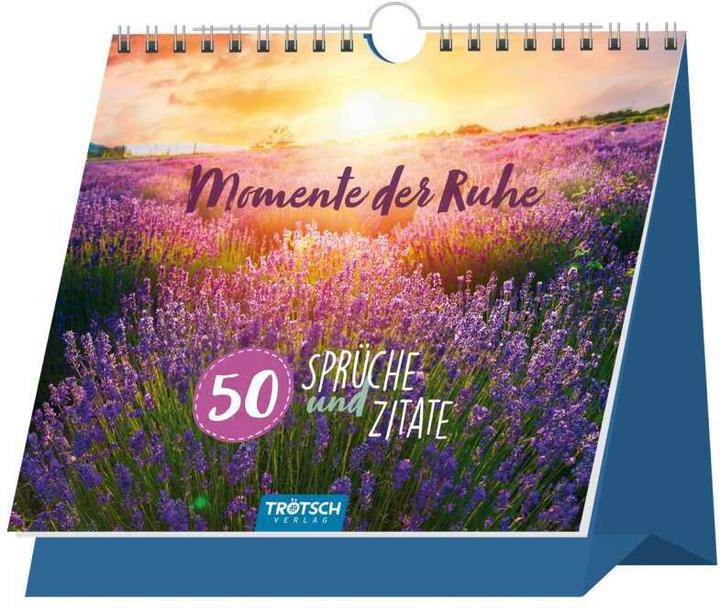 Produktbild Tischaufsteller Sprüche und Zitate zum Aufstellen Ruhe und Entspannung (Deutsch, Trötsch Verlag GmbH & Co. KG, 2021)
