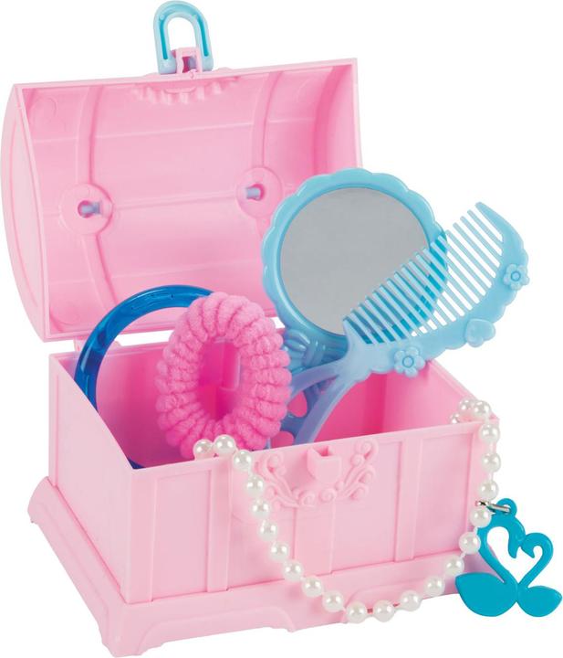 Actual product image Toi-Toys Ice princess jewellery in a treasure chest with light and sound