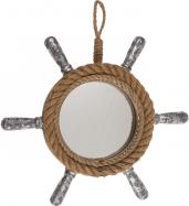 Immagine prodotto Ootb timone in legno con specchio (47 x 32 cm)