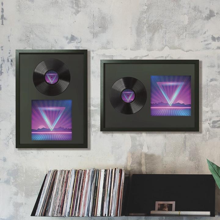 Image du produit GB Eye GBEYE - Album Vinyl Collector Frame - Noir 50x70cm X2 (50 x 70 cm)
