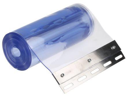 Actual product image Rs Pro CS 200 PVC strip door,200mm Wx2mm Tx3m L