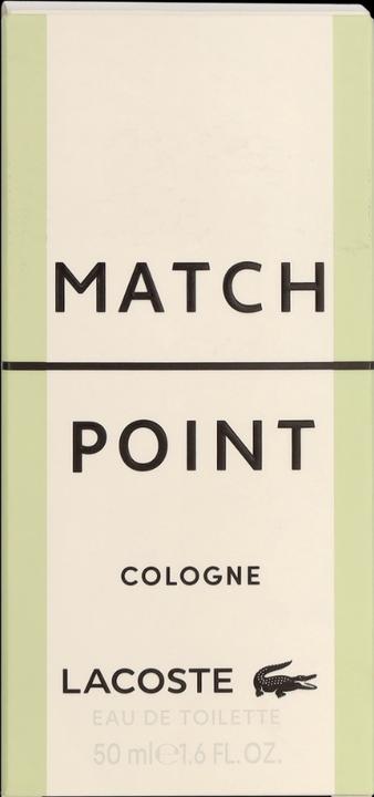 Produktbild Lacoste Match Point Cologne Edt Spray (Eau de Toilette, 50 ml)