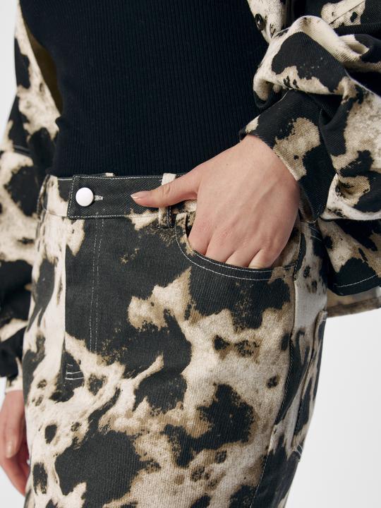 Actual product image Object Print wide fit jeans (XS)