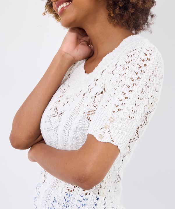 Image du produit Joe Browns Short Sleeve Patterned Jumper (40)