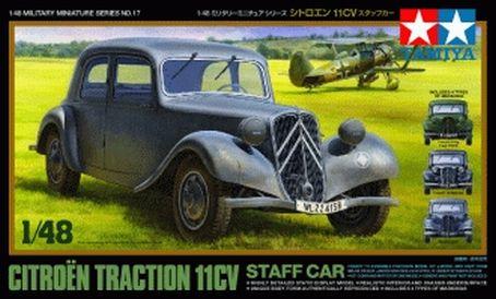 Actual product image Tamiya Citroen 11CV Staff Car
