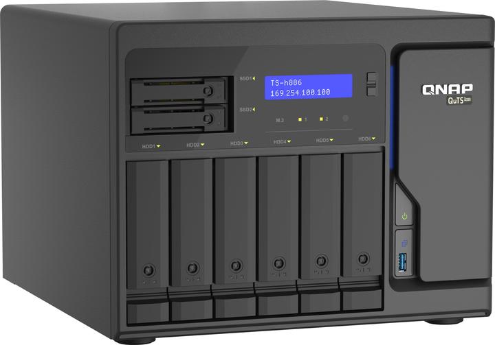 Image du produit QNAP TS-h886-D1602-8G (0 TB)
