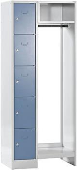 Actual product image Wolf locker room wardrobe system (75 cm, 185 cm)