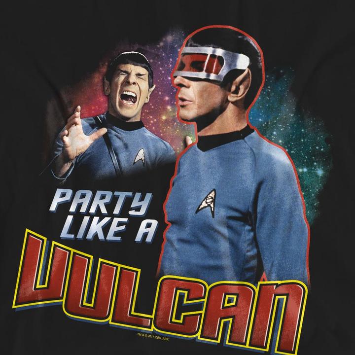 Produktbild Party Like a Vulcan TShirt (XL)