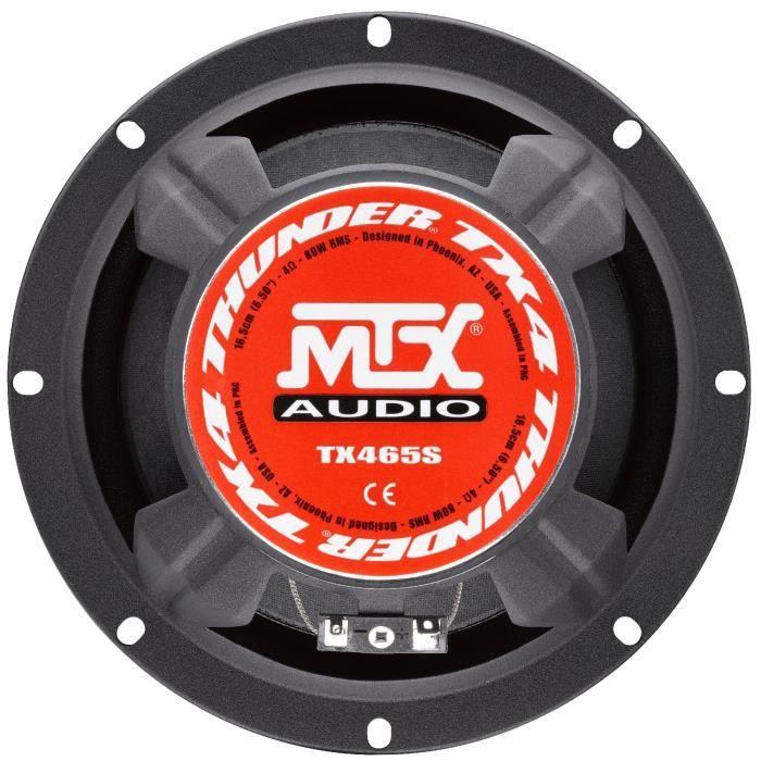 Immagine prodotto MTX Audio Audio TX465S 16,5 cm 2 vie a componenti - 320 Watt