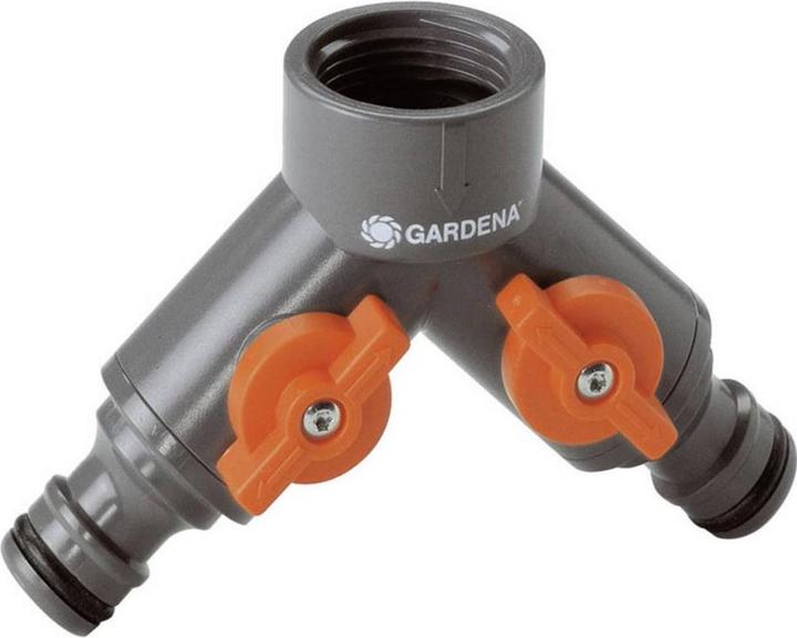 Produktbild Gardena Zwei-Wege-Ventil (Hahnanschluss, Multikupplung, 13 mm)