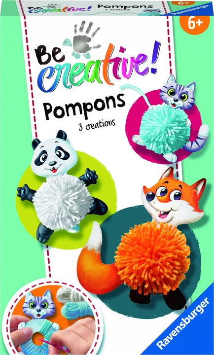 Immagine prodotto Ravensburger Animali pompon BC