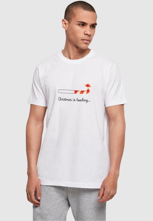 Produktbild Merchcode Christmas Loading Basic Round Neck T-Shirt - 115095 (XL)