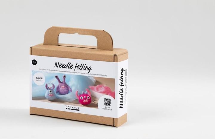 Actual product image Creativ Company Needle felting monster