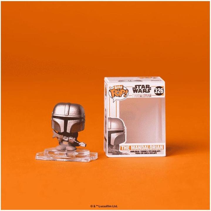 Actual product image Funko Bitty POP! mandalorian - The Mandalorian™, Bitty Pop! Kuiil™, Bitty Pop! Offworld Jawa™, and e