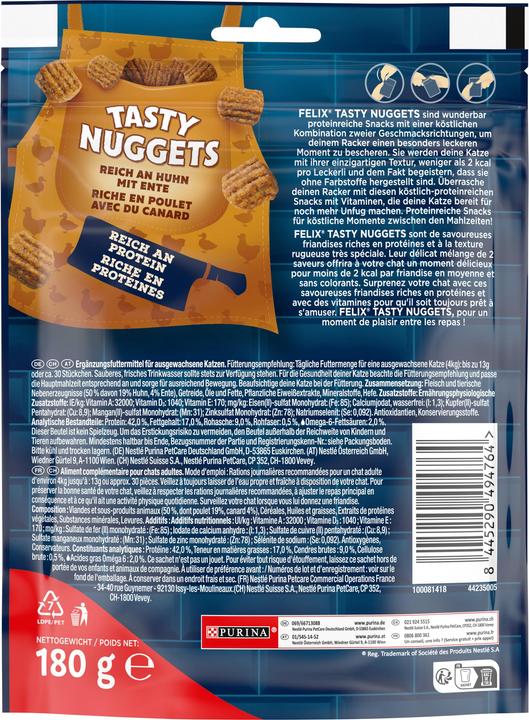 Produktbild Felix Tasty Nuggets (Adult, 1 Stk., 180 g)