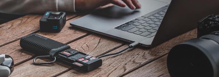Produktbild Pgytech CreateMate High-speed Card Reader Case (USB-C)