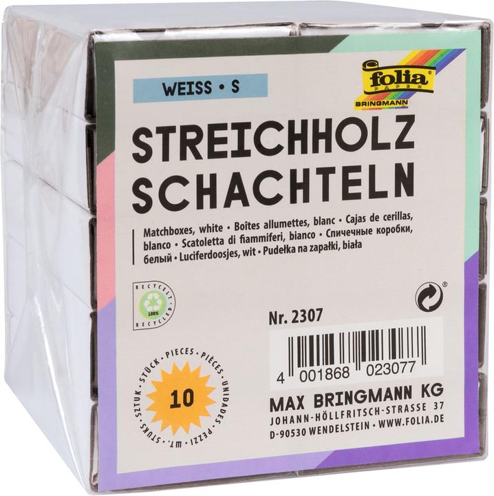 Actual product image Folia Matchboxes
