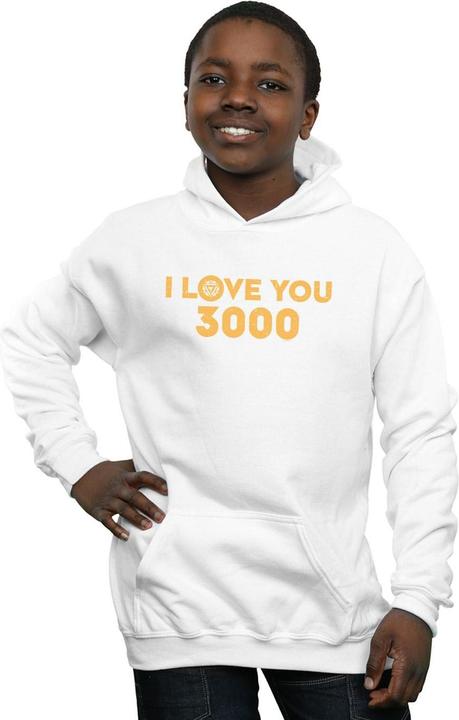 Produktbild Avengers Endgame I Love You 3000 Arc Reactor Kapuzenpullover Jungen (140, 146)