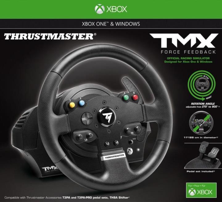 Actual product image Thrustmaster TMX Wheel Force Feedback (PC, Xbox One X, Xbox Series X, Xbox One S, Xbox Series S)