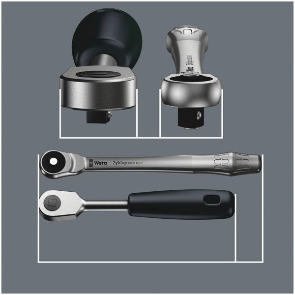 Immagine prodotto Wera 8100 SB 10 Zyklop Metal Ratchet Set