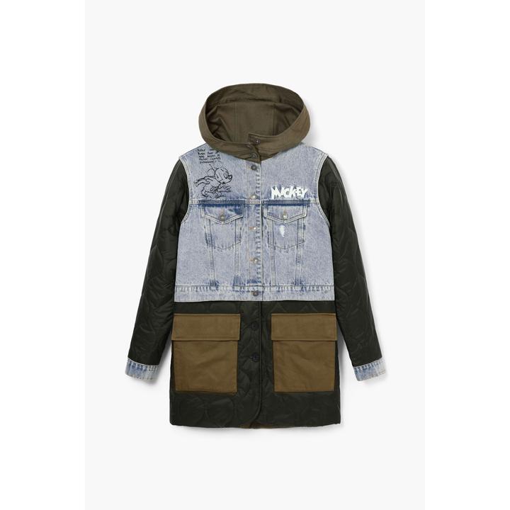 Actual product image Desigual waterproof jacket budapest ickey (M)